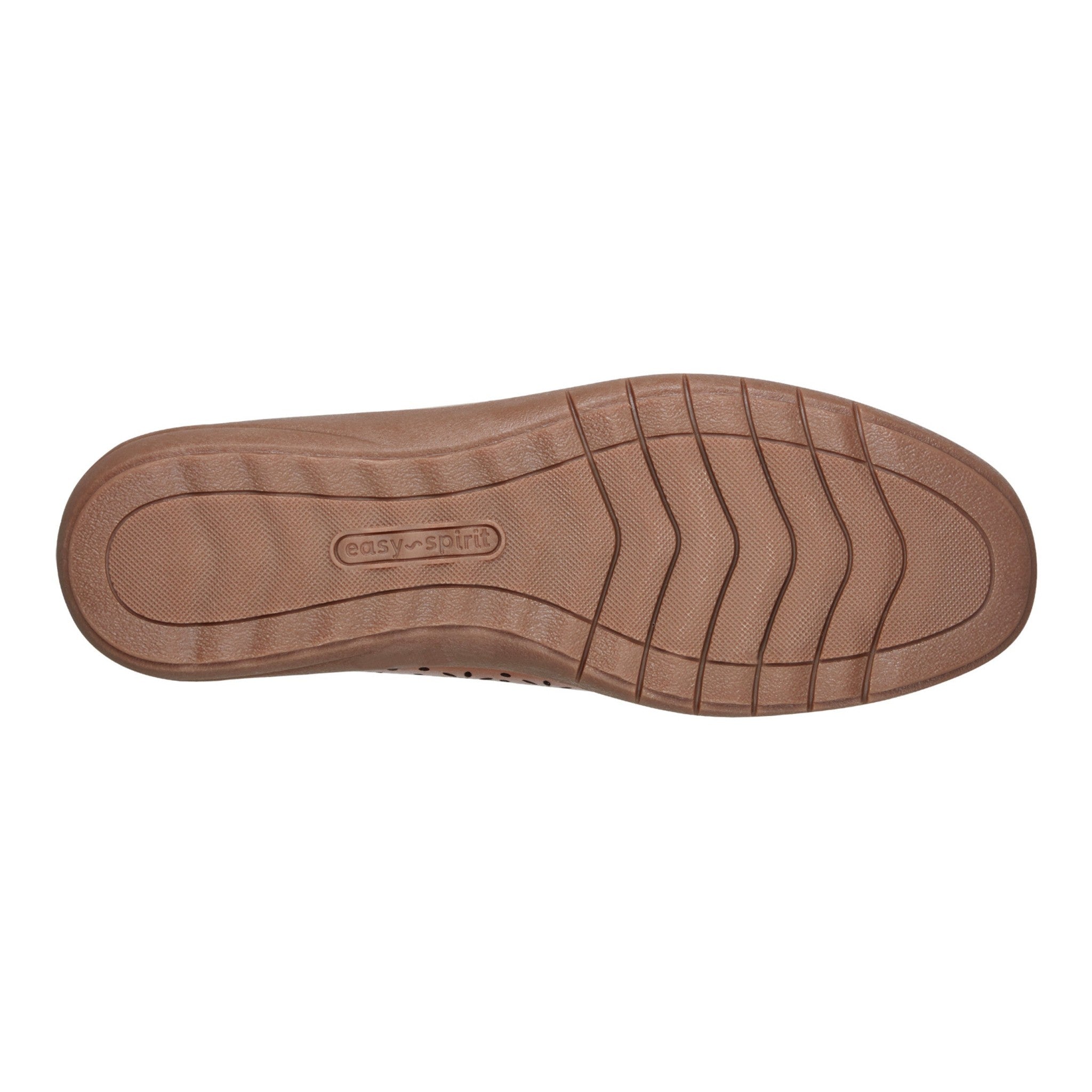 Easy Spirit Araceli Cushioned Arch Support Women's Ballet Flat - Medium Brown Leather - 6