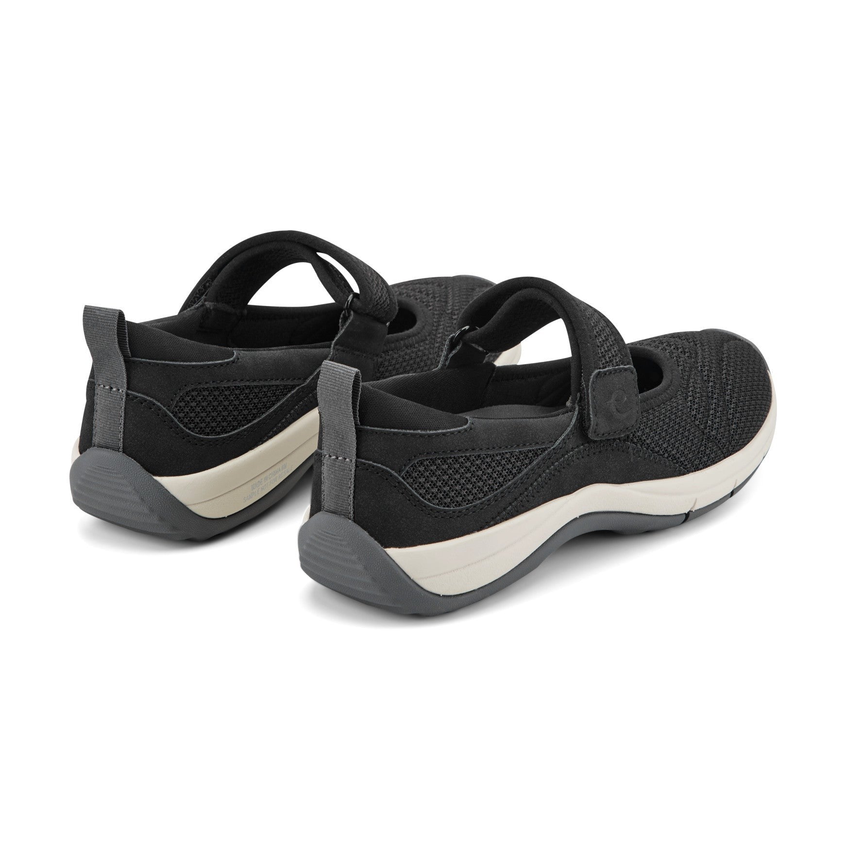 Easy Spirit Brandie Cushioned Arch Support Women's Mary Jane Walking Shoe - Black - 3