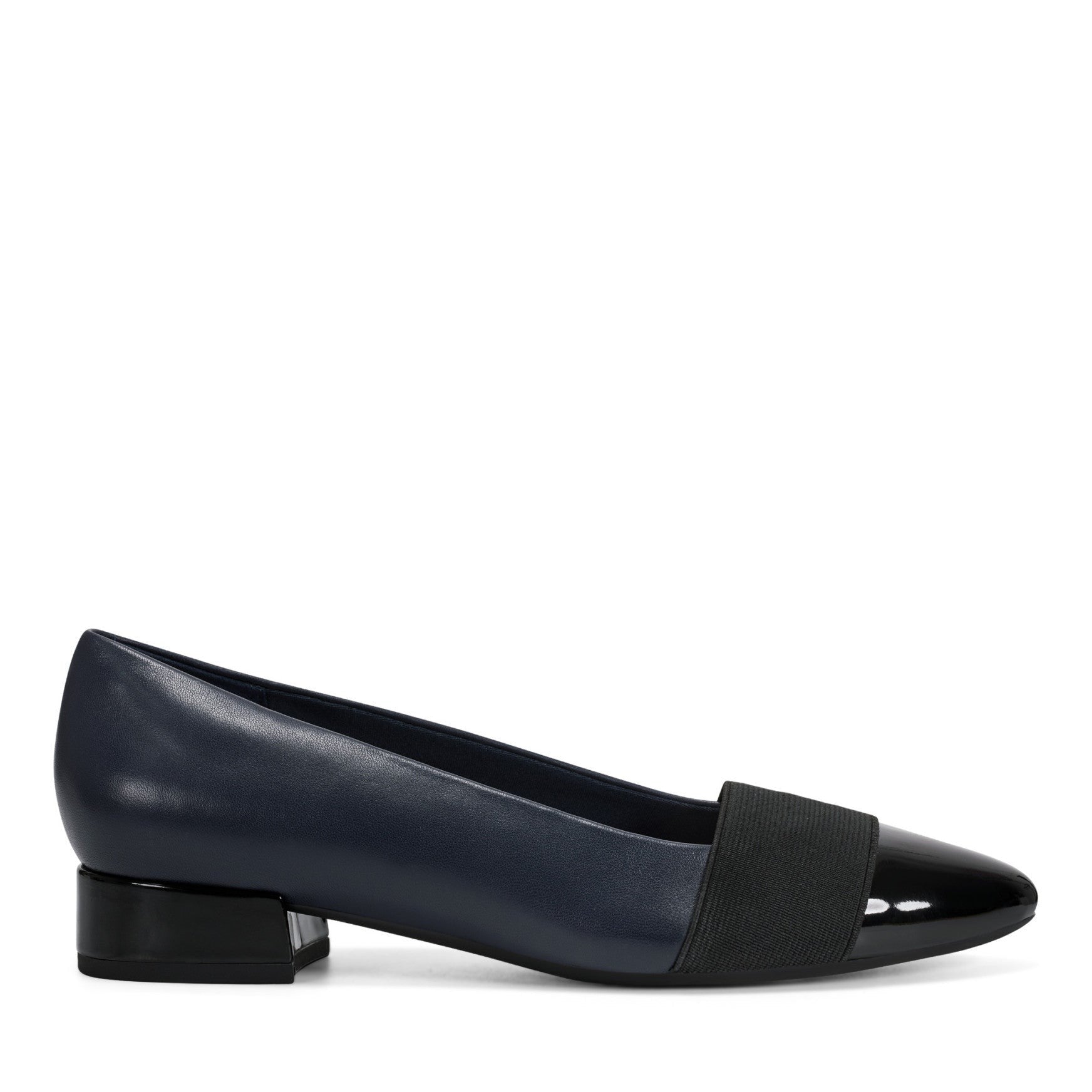 Navy Leather