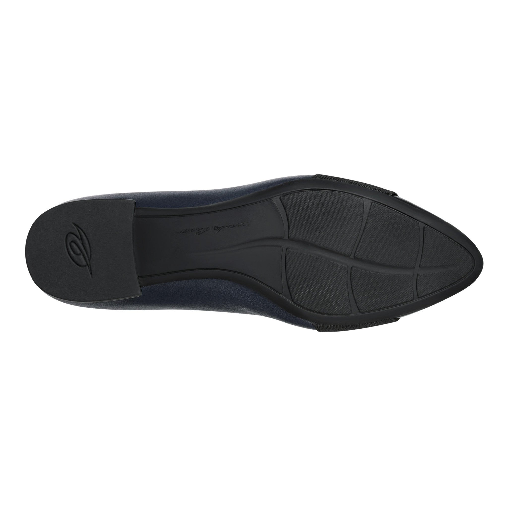 Easy Spirit Casta Cap Toe Cushioned Comfort Arch Support Women's Dress Pump - Navy Leather - 6