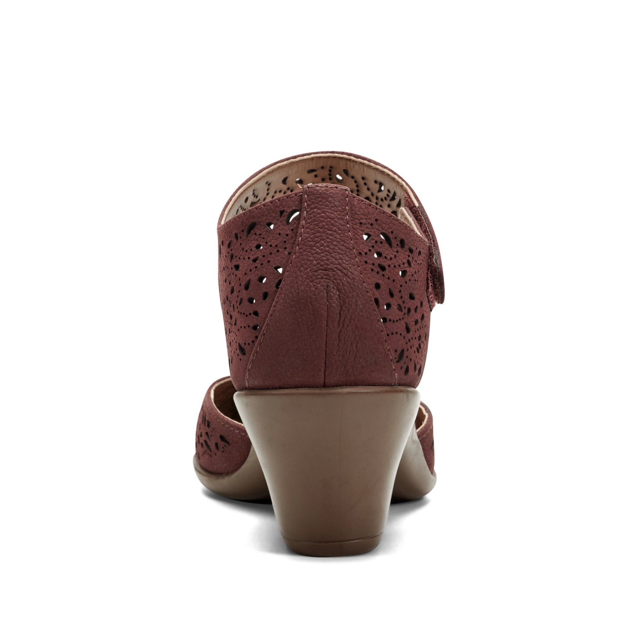 Easy Spirit Cindie Mary Jane Cushioned Arch Support Women's Dress - Red Leather - 4