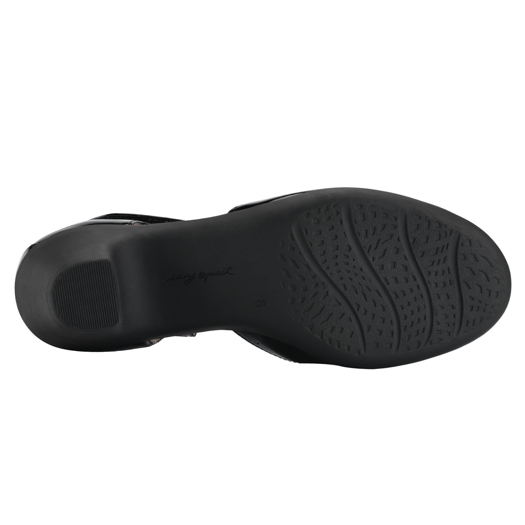 Easy Spirit Clarice Cushioned Arch Support Mary Jane Women's Dress Shoe - Black Patent - 6