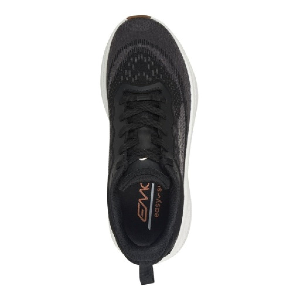Easy Spirit Coralin EMOVE Cushioned Arch Support Women's Walking Shoe - Black - 6
