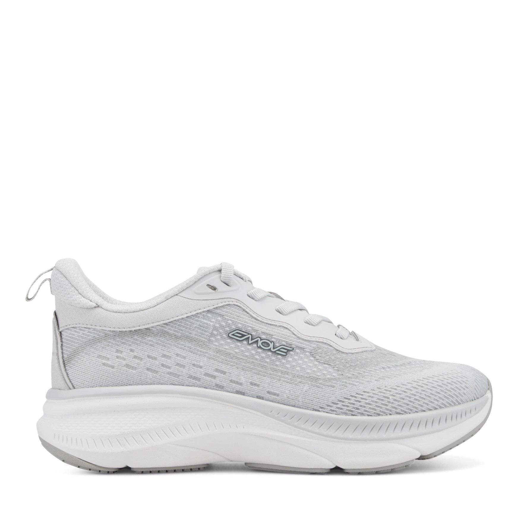 Easy Spirit Coralin EMOVE Cushioned Arch Support Women's Walking Shoe - Light Grey - 1