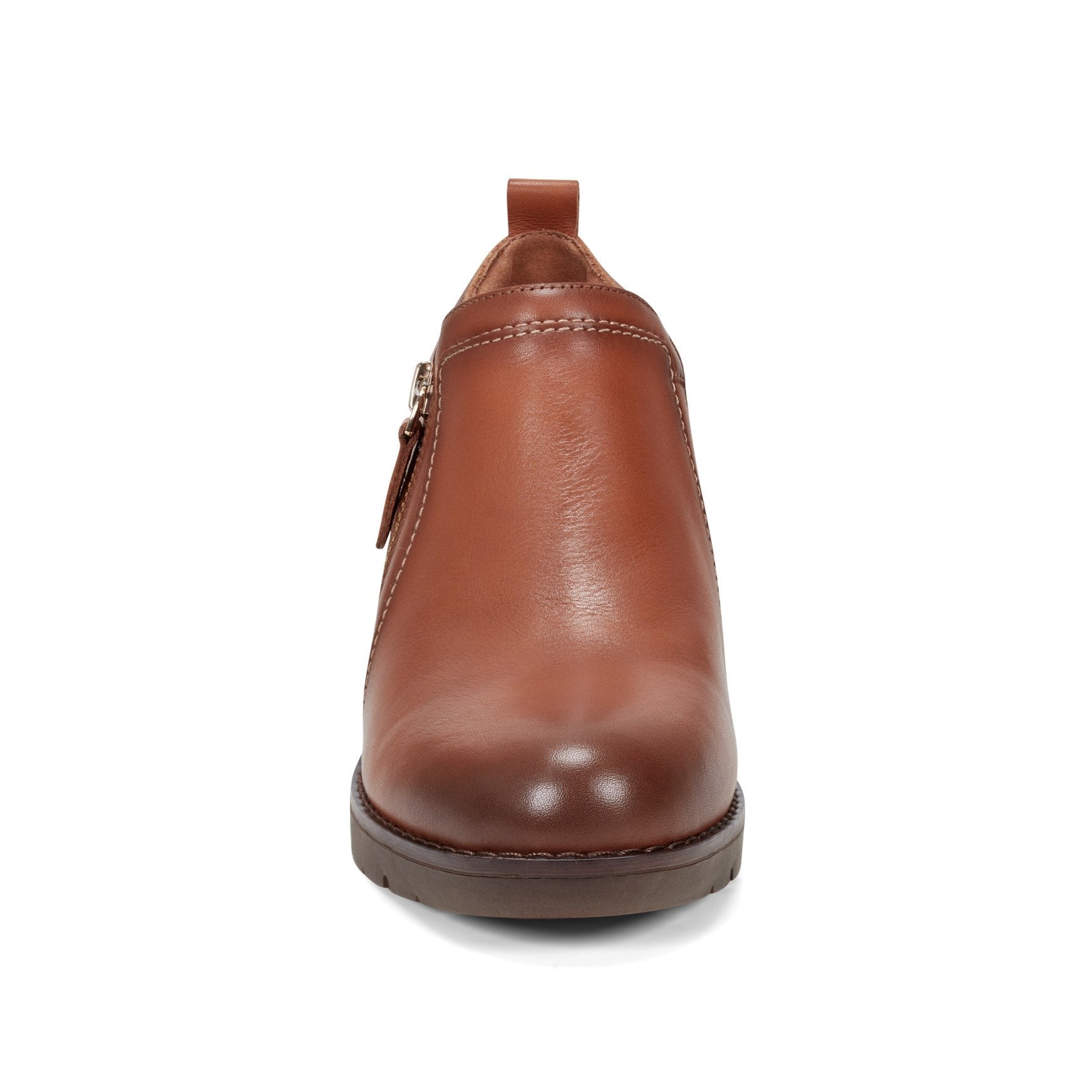 Easy Spirit Cosa Cushioned Arch Support Women's Casual Slip On - Brown Leather - 3