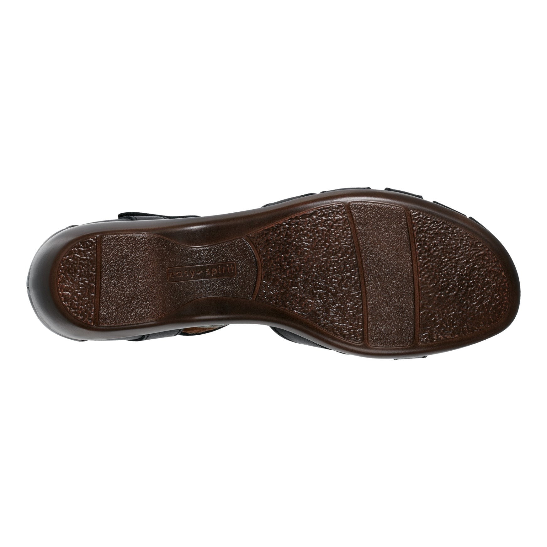 Easy Spirit Darlyn T-Strap Cushioned Arch Support Women's Dress - Black Leather - 6