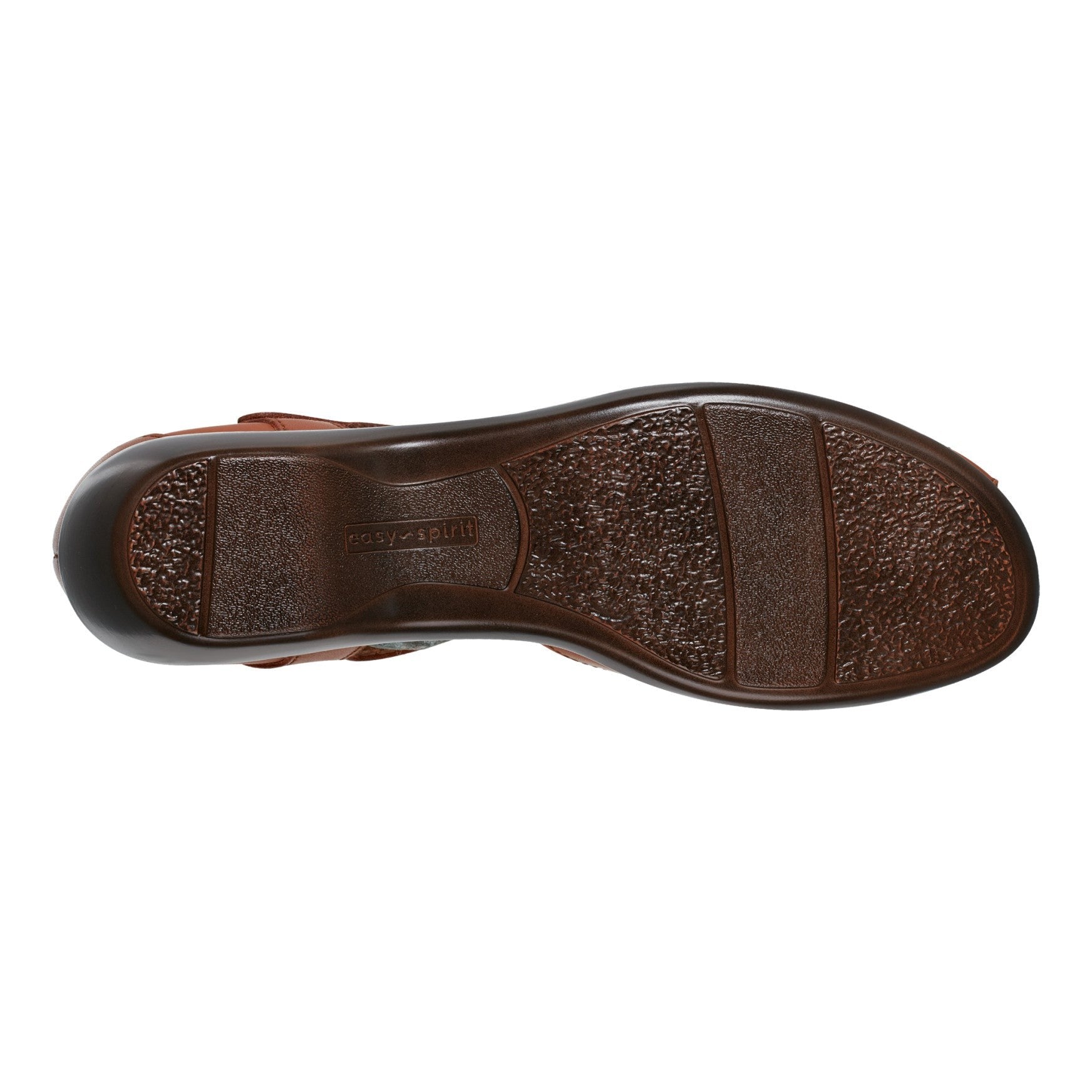 Easy Spirit Darlyn T-Strap Cushioned Arch Support Women's Dress - Brown Leather - 6
