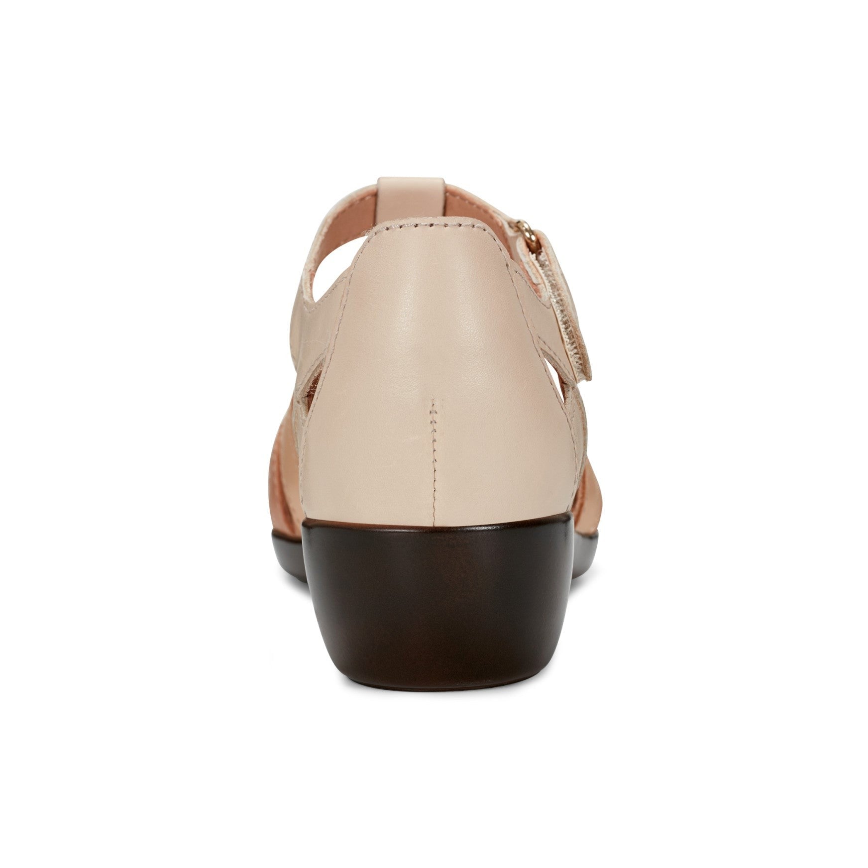 Easy Spirit Darlyn T-Strap Cushioned Arch Support Women's Dress - Ivory Leather Multi - 4