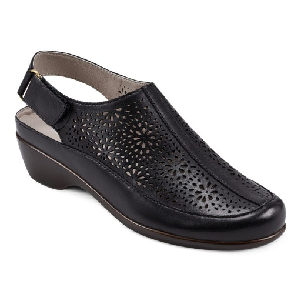 Easy Spirit Dawn Cushioned Slingback Women's Casual Shoe - Black - 1