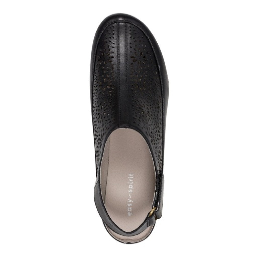 Easy Spirit Dawn Cushioned Slingback Women's Casual Shoe - Black - 6
