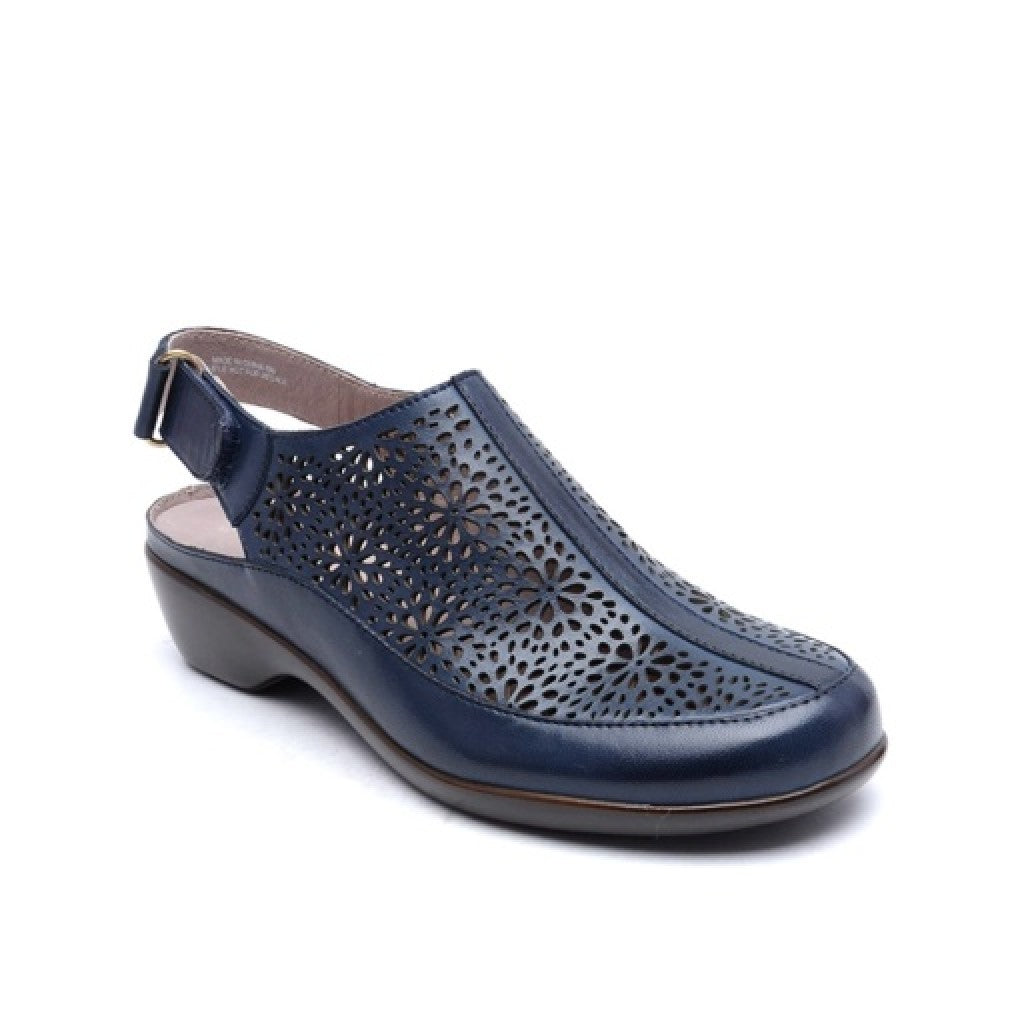 Easy Spirit Dawn Cushioned Slingback Women's Casual Shoe - Dark Blue - 8