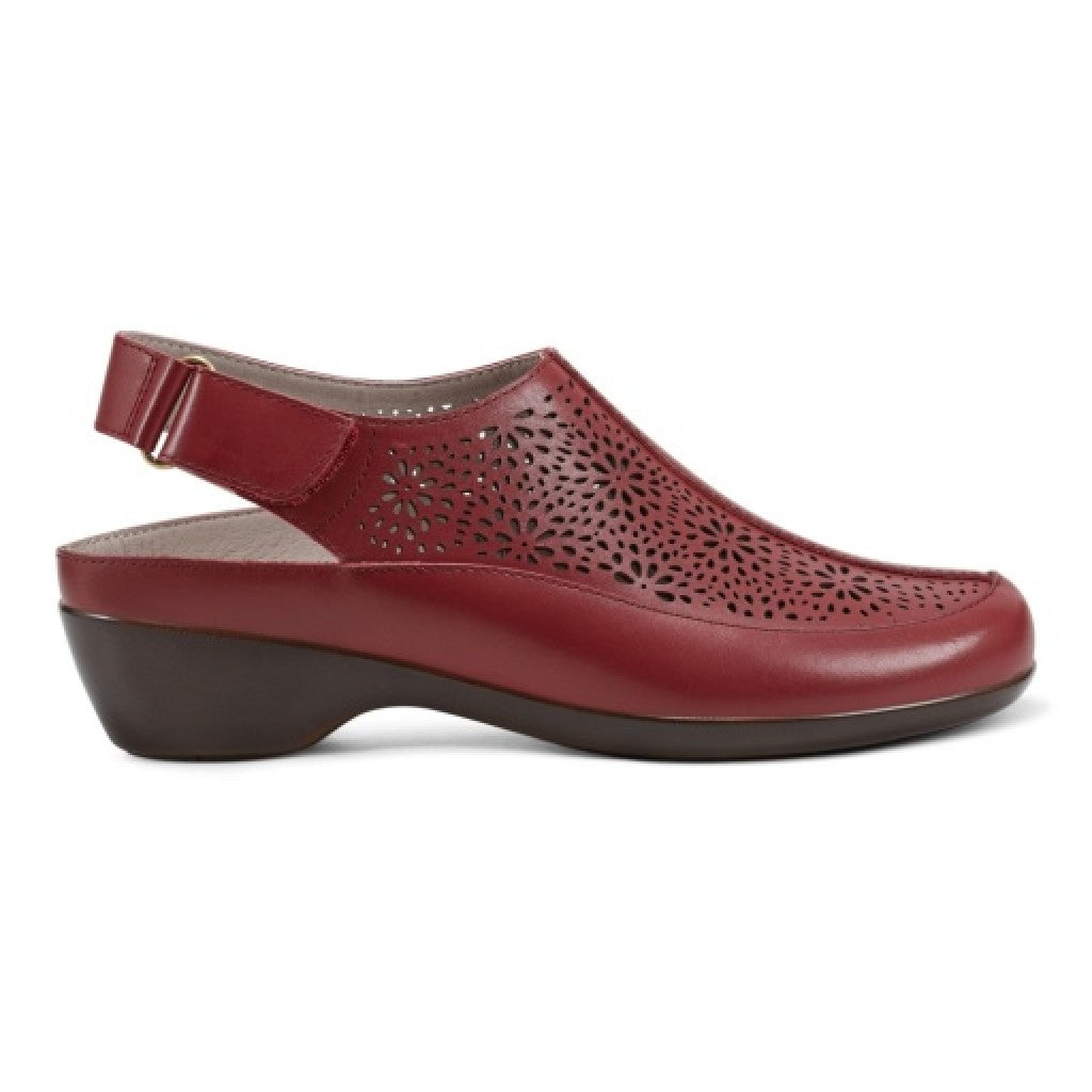 Easy Spirit Dawn Cushioned Slingback Women's Casual Shoe - Dark Red - 2