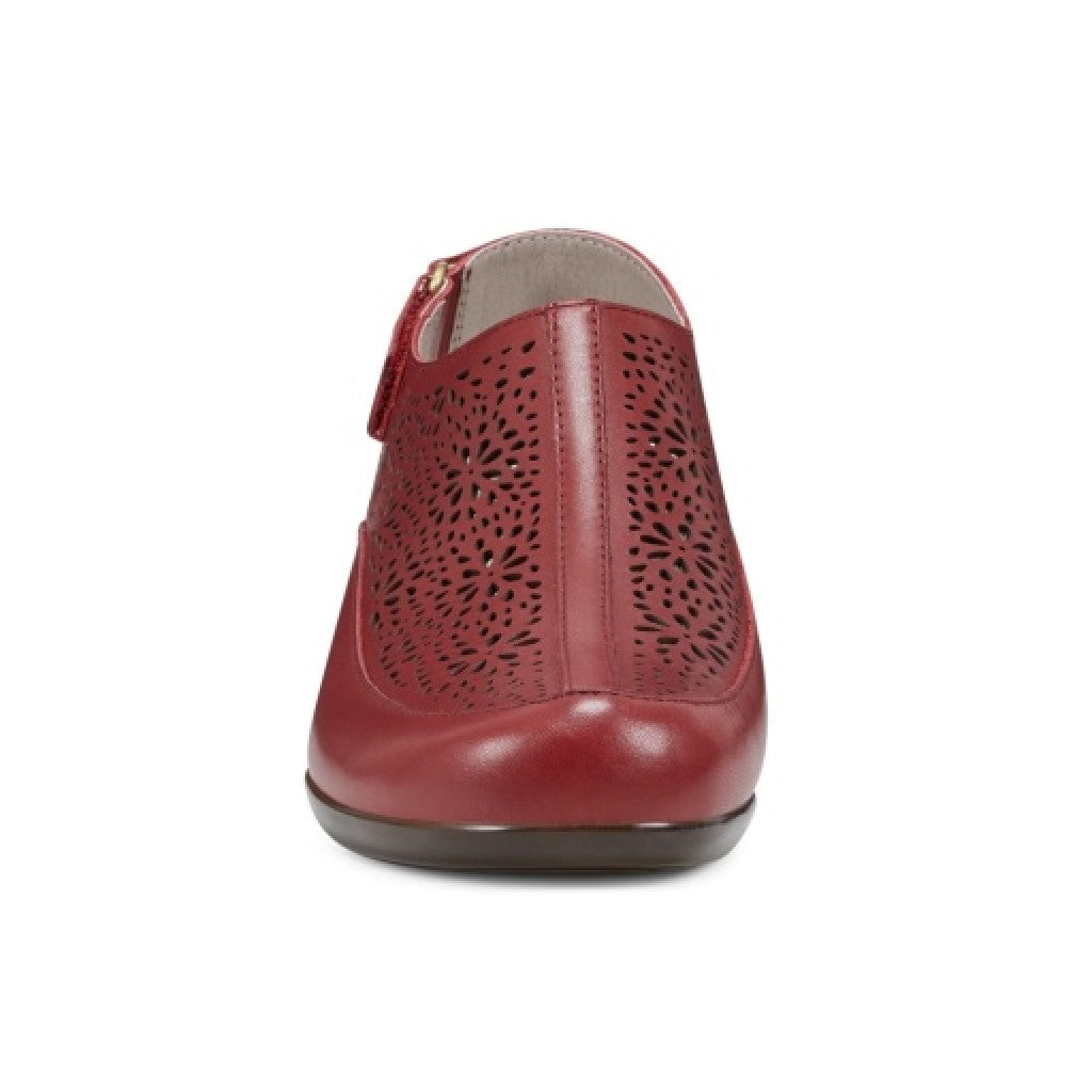 Easy Spirit Dawn Cushioned Slingback Women's Casual Shoe - Dark Red - 3