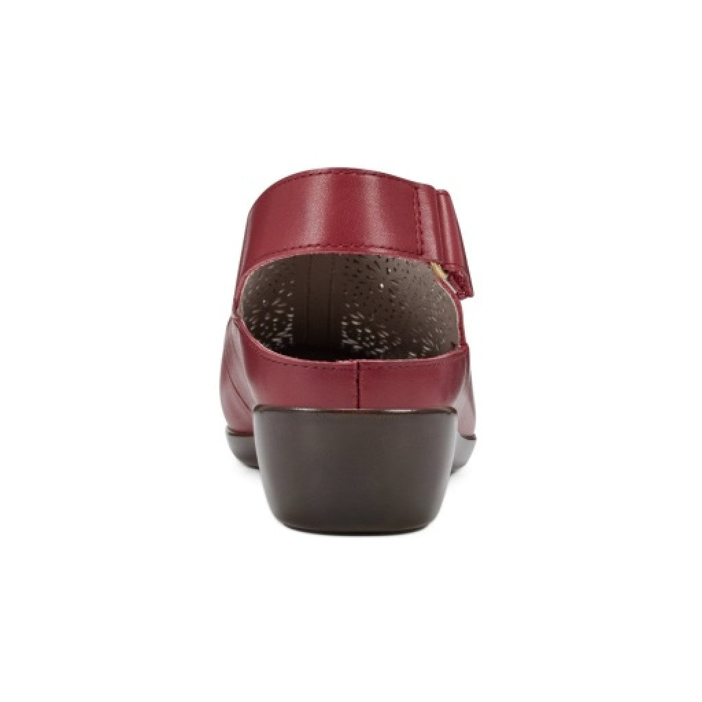 Easy Spirit Dawn Cushioned Slingback Women's Casual Shoe - Dark Red - 4