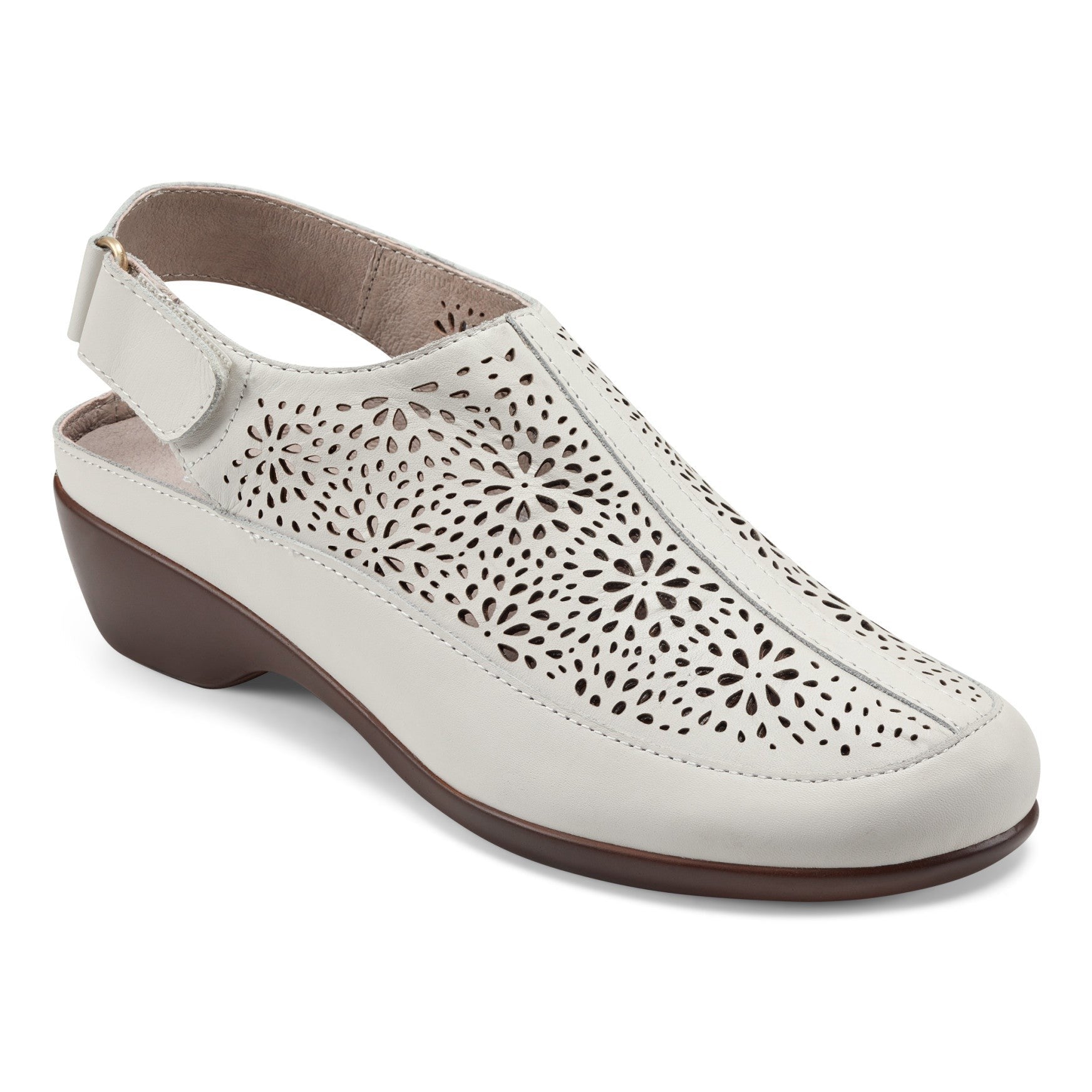Easy Spirit Dawn Cushioned Slingback Women's Casual Shoe - Ivory - 2