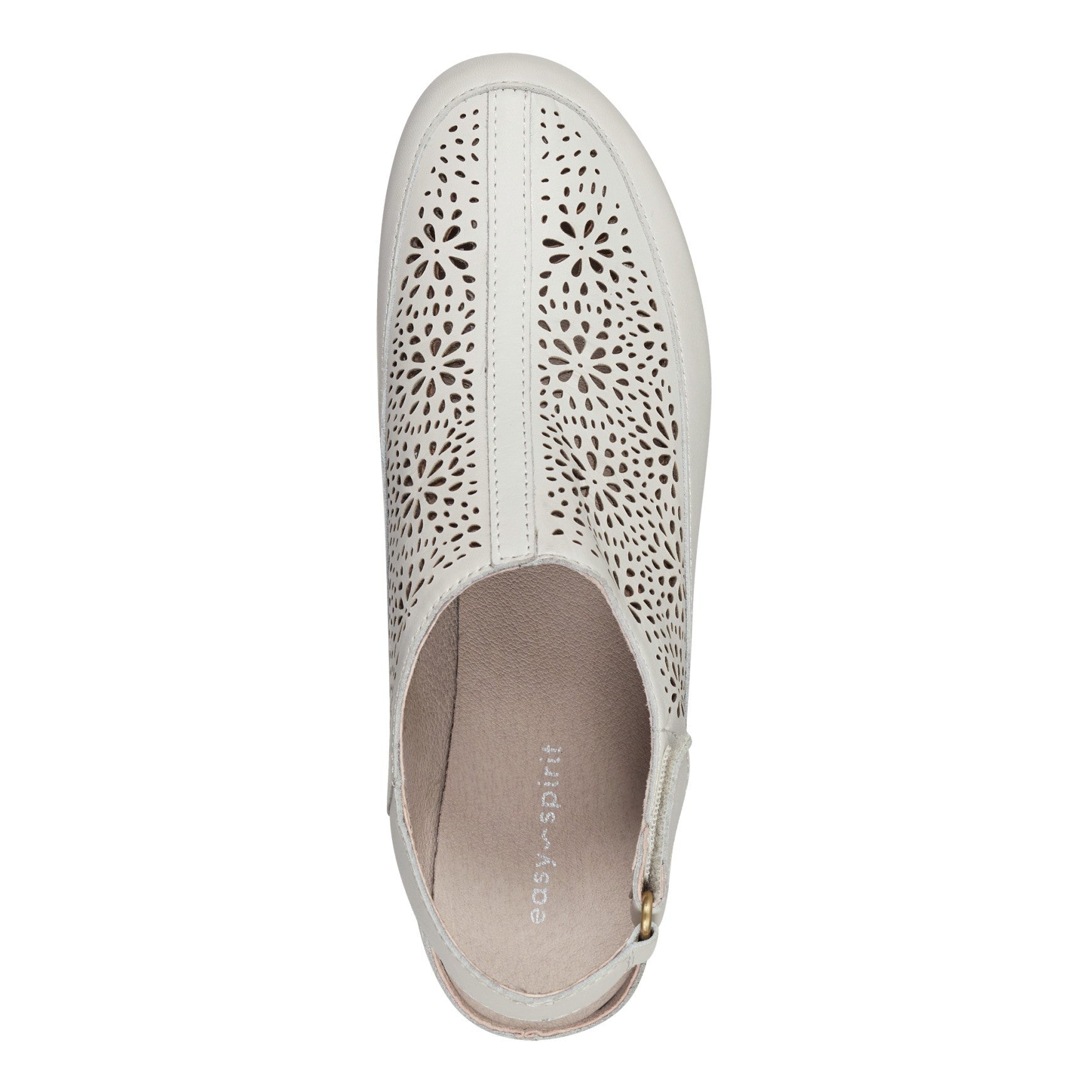 Easy Spirit Dawn Cushioned Slingback Women's Casual Shoe - Ivory - 5