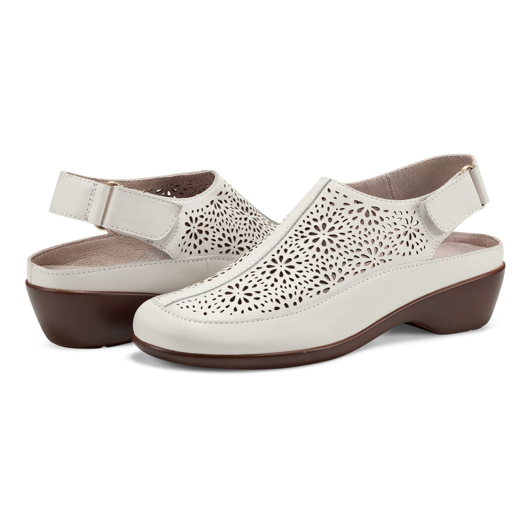 Easy Spirit Dawn Cushioned Slingback Women's Casual Shoe - Ivory - 7