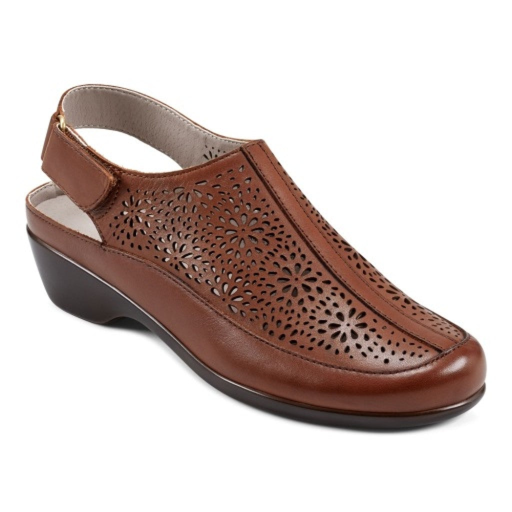 Easy Spirit Dawn Cushioned Slingback Women's Casual Shoe - Medium Brown - 1