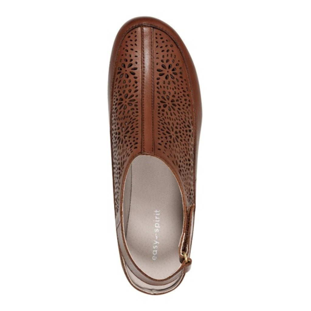 Easy Spirit Dawn Cushioned Slingback Women's Casual Shoe - Medium Brown - 6