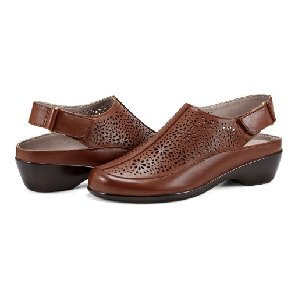 Easy Spirit Dawn Cushioned Slingback Women's Casual Shoe - Medium Brown - 7