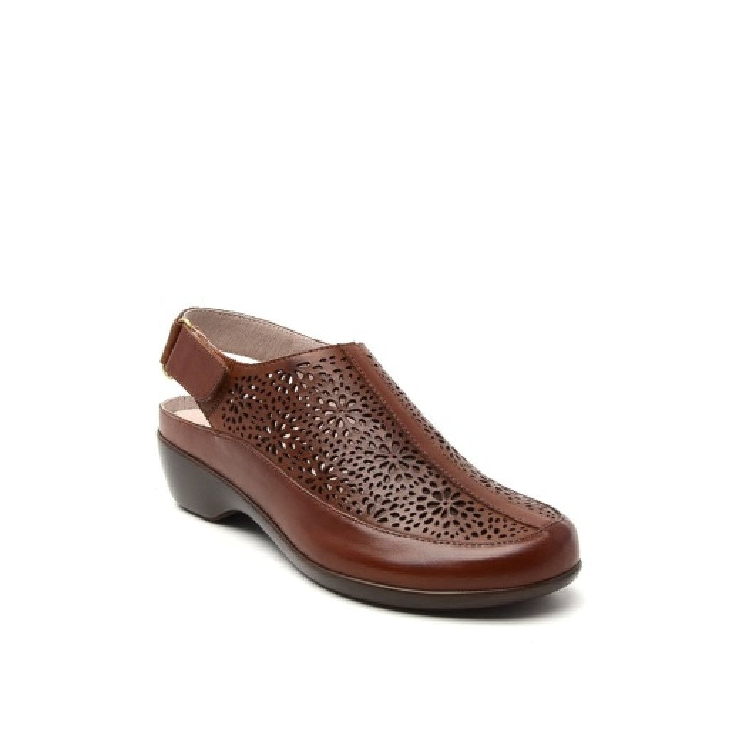 Easy Spirit Dawn Cushioned Slingback Women's Casual Shoe - Medium Brown - 8