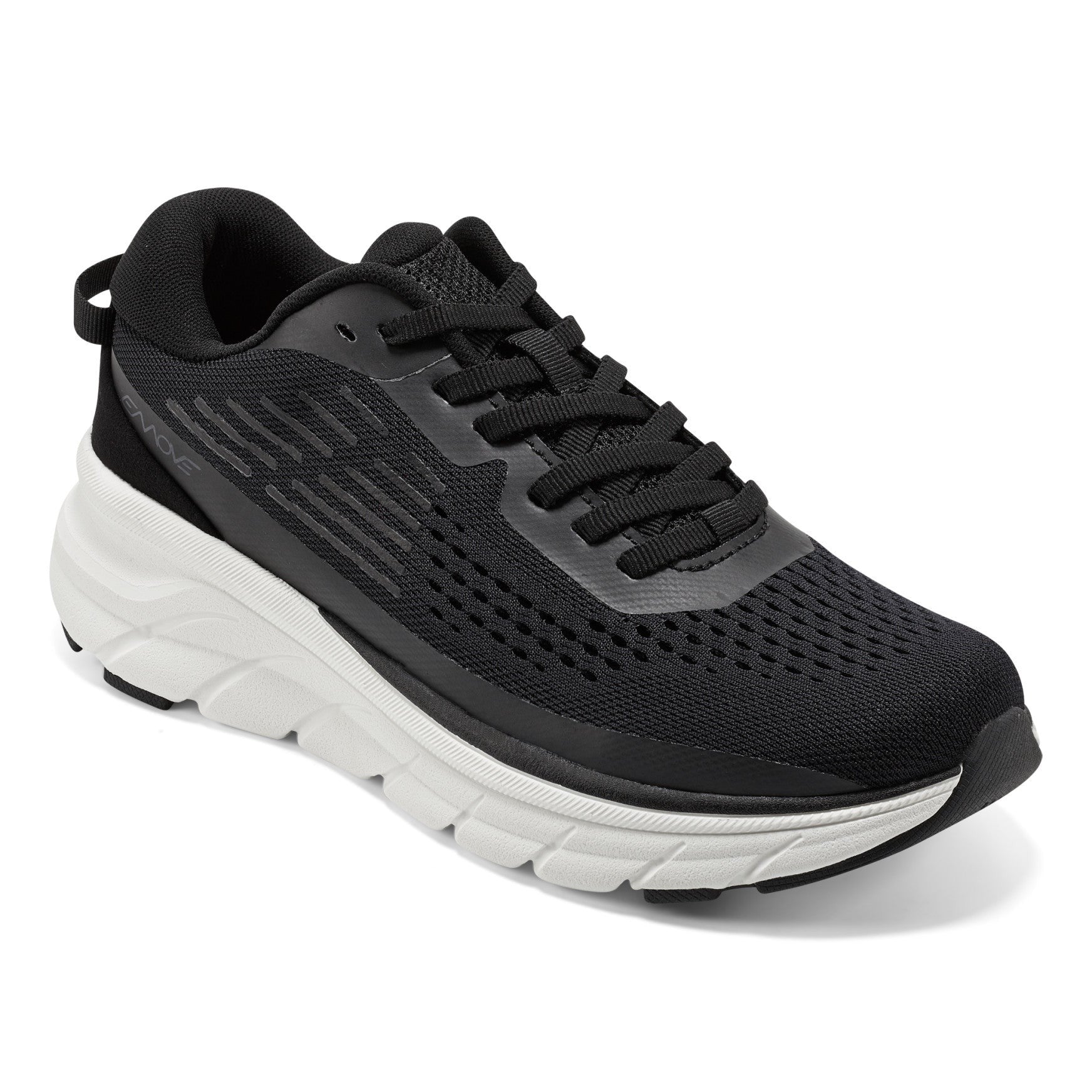 Easy Spirit Denise Austin Mel EMOVE Cushioned Arch Support Women's Walking Shoe - Black - 2