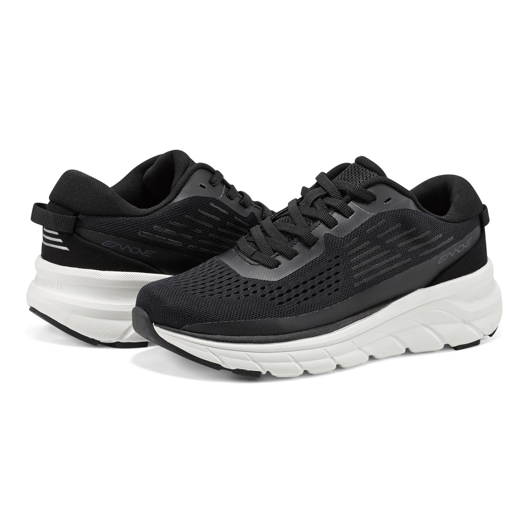 Easy Spirit Denise Austin Mel EMOVE Cushioned Arch Support Women's Walking Shoe - Black - 7