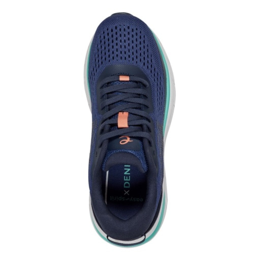 Easy Spirit Denise Austin Mel EMOVE Cushioned Arch Support Women's Walking Shoe - Medium Blue - 6