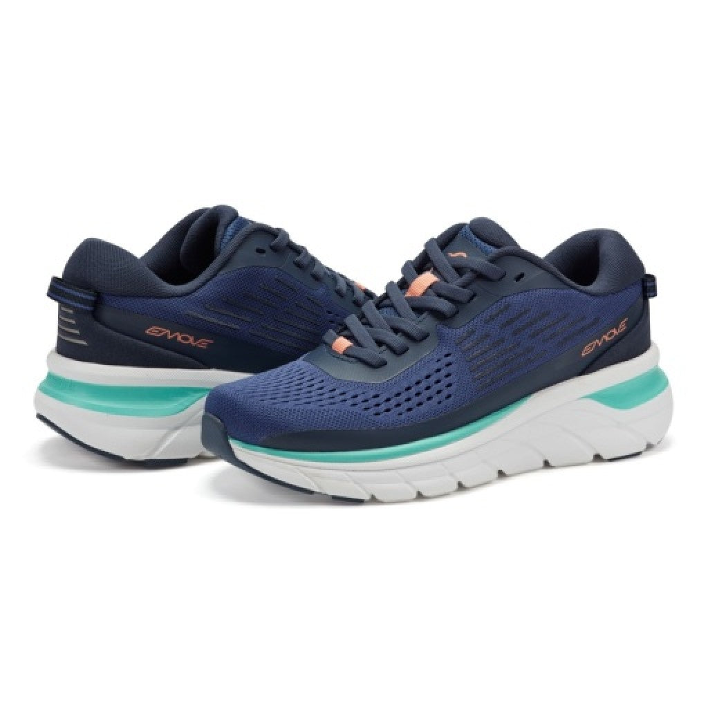 Easy Spirit Denise Austin Mel EMOVE Cushioned Arch Support Women's Walking Shoe - Medium Blue - 7