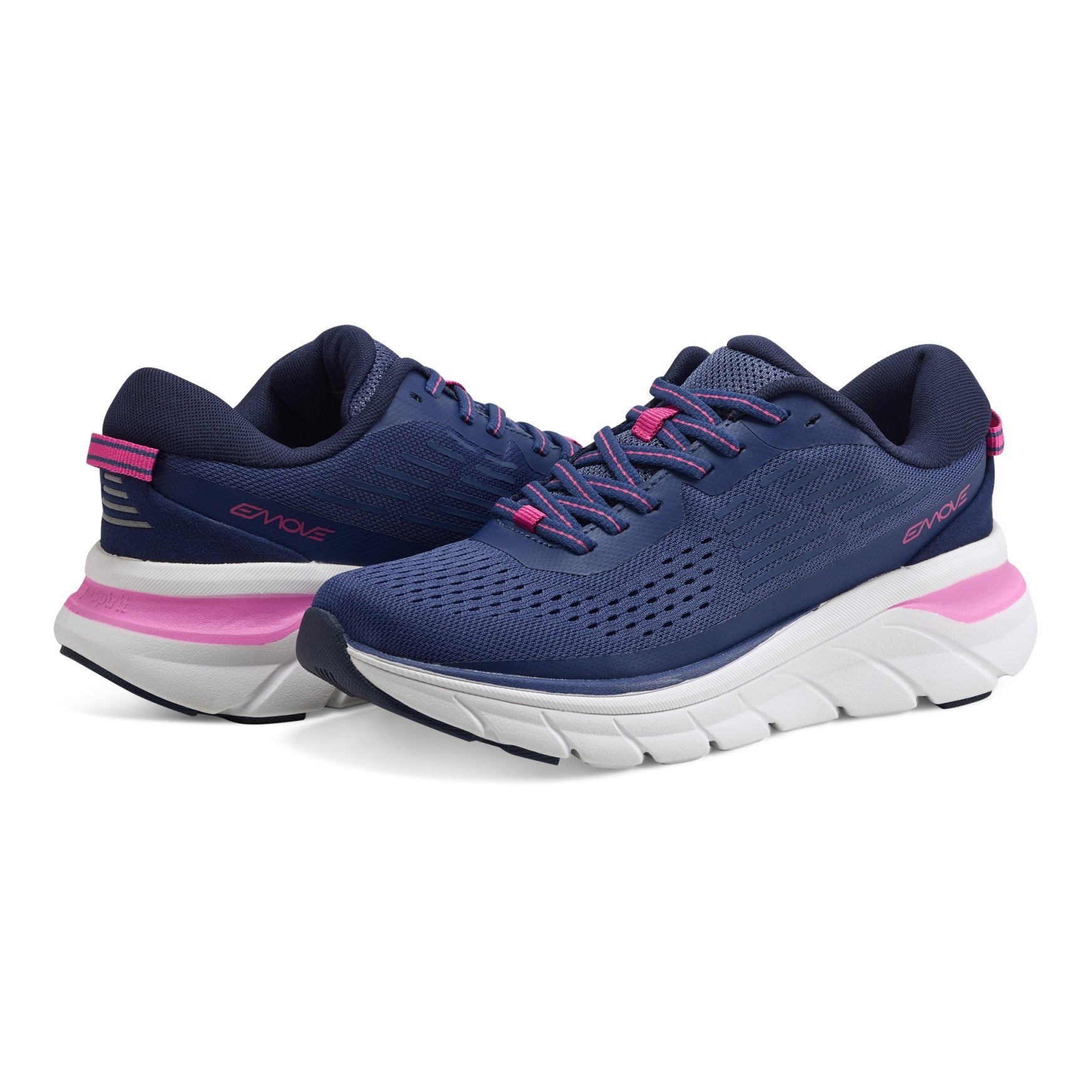 Easy Spirit Denise Austin Mel EMOVE Cushioned Arch Support Women's Walking Shoe - Navy - 7