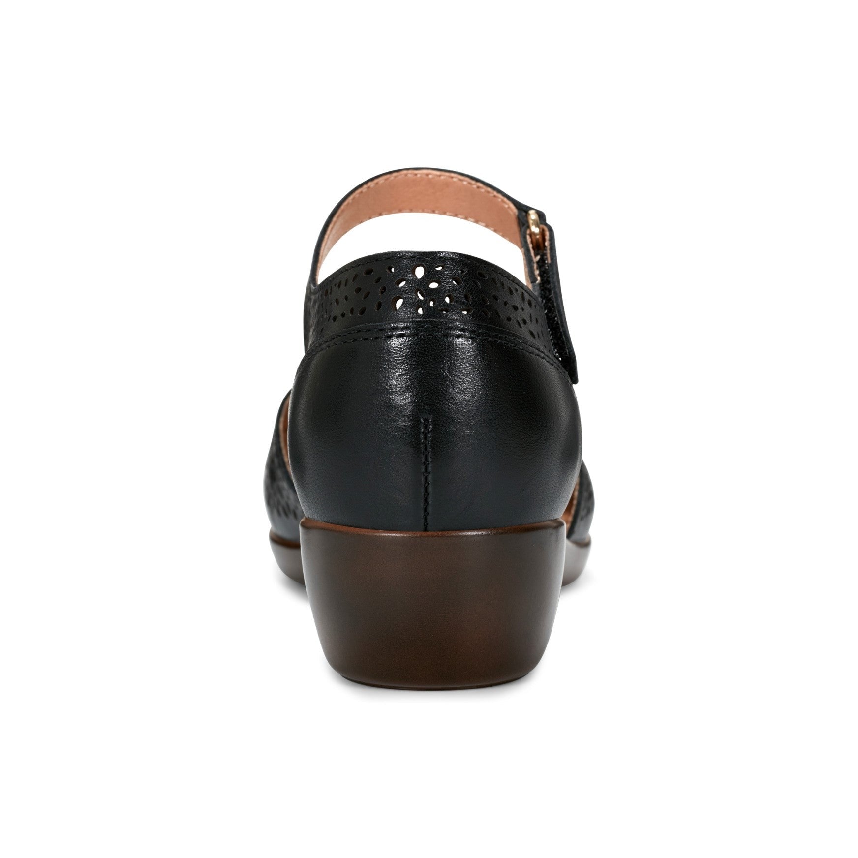 Easy Spirit Denita Mary Jane Dress Comfortable Cushioned Arch Support Women's Dress Shoe - Black Leather - 4
