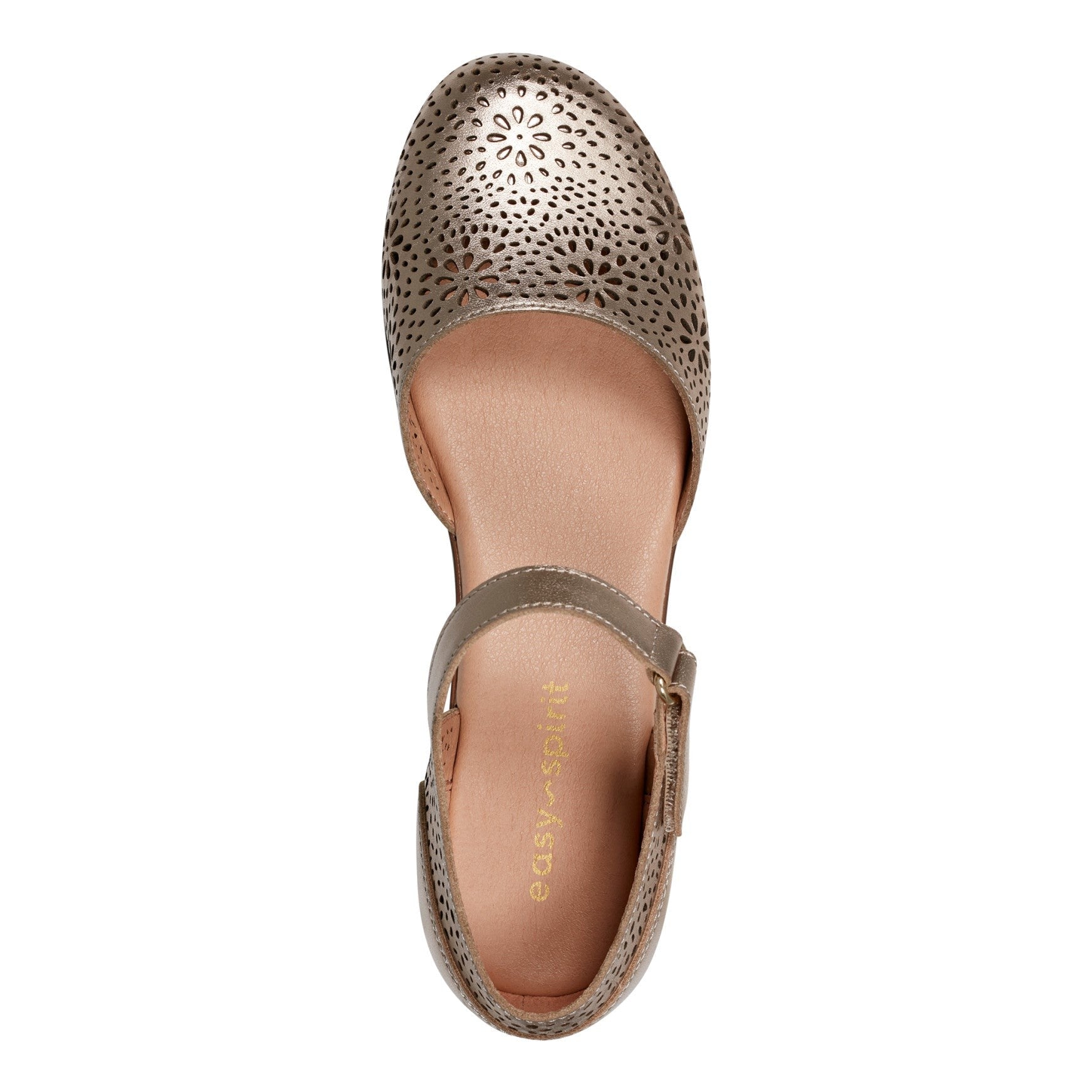 Easy Spirit Denita Mary Jane Dress Comfortable Cushioned Arch Support Women's Dress Shoe - Bronze Leather - 5