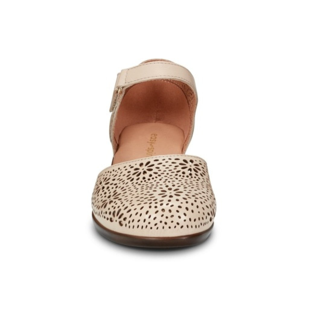 Easy Spirit Denita Mary Jane Dress Comfortable Cushioned Arch Support Women's Dress Shoe - Ivory - 3