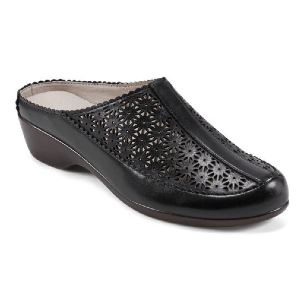 Easy Spirit Dusk Mule Cushioned Arch Support Women's Casual Mule - Black - 1