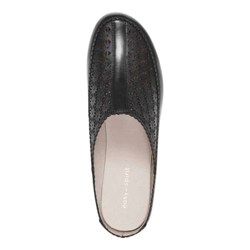 Easy Spirit Dusk Mule Cushioned Arch Support Women's Casual Mule - Black - 6