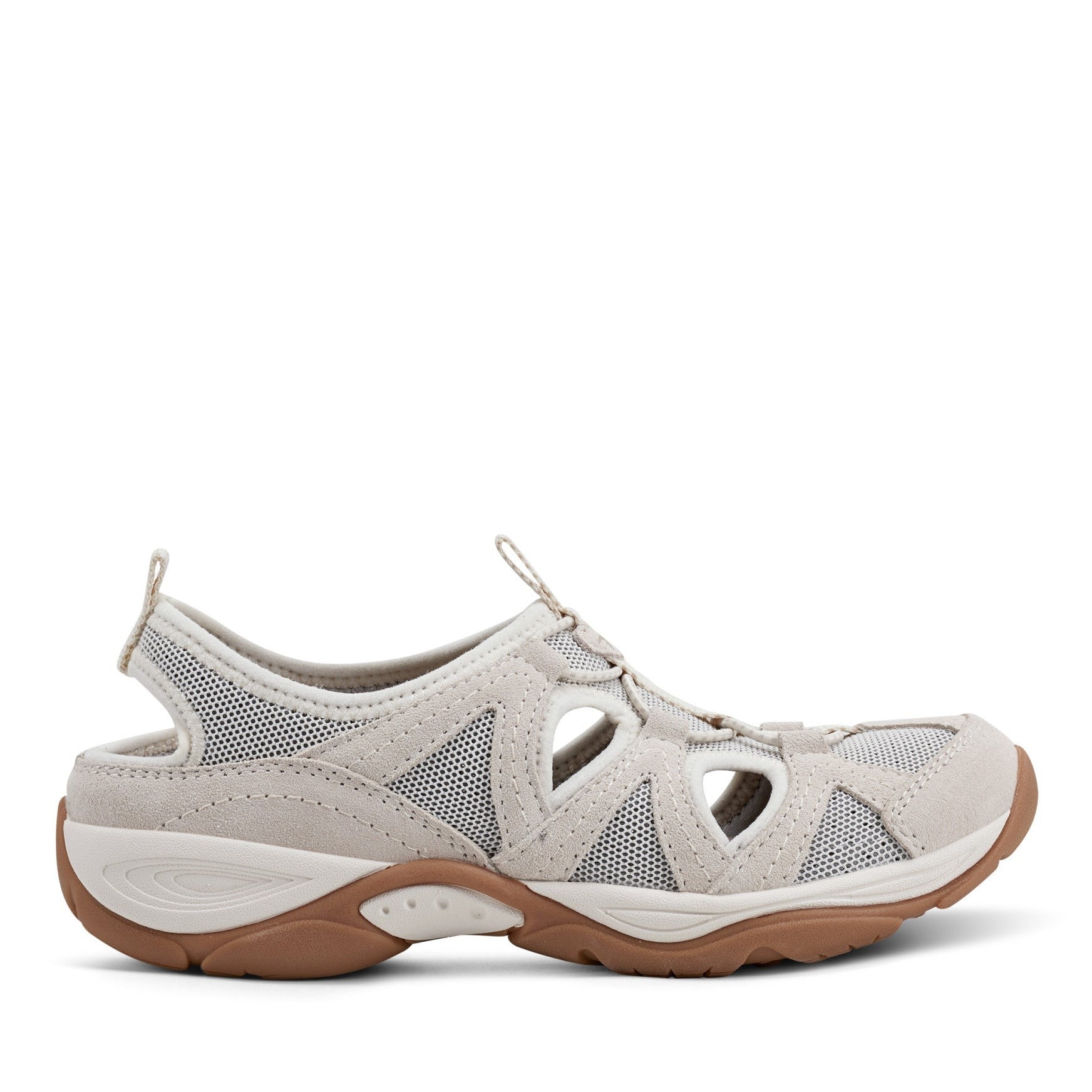 Easy Spirit Earthen Cushioned Arch Support Women's Walking Shoe - Ivory - 1