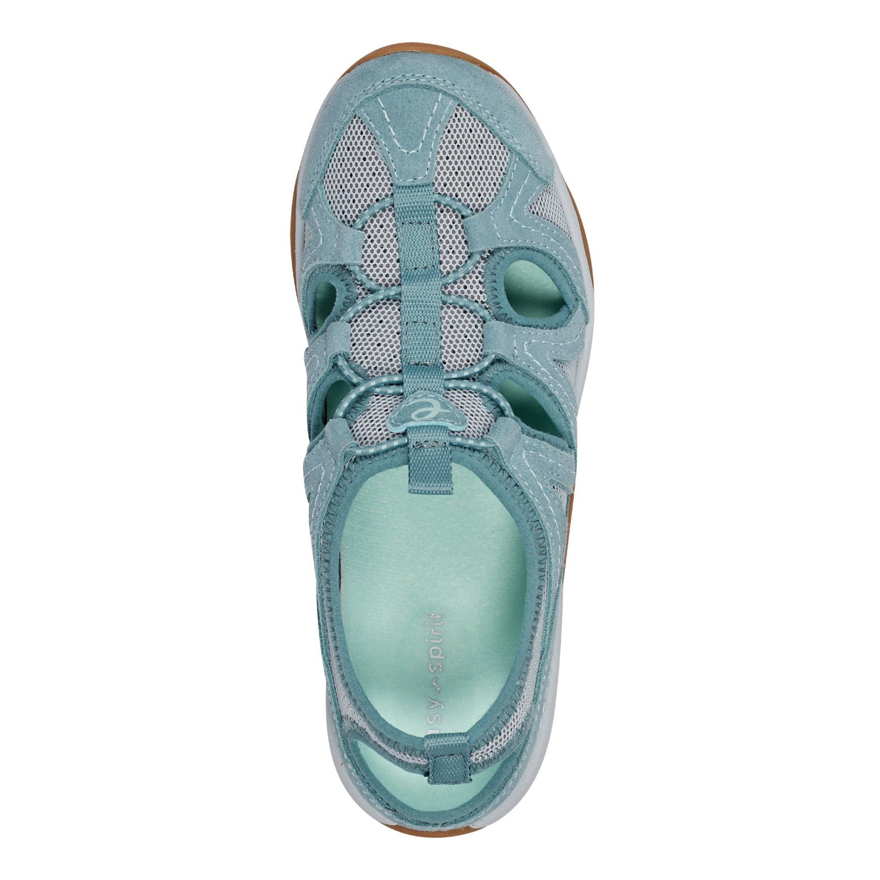 Easy Spirit Earthen Cushioned Arch Support Women's Walking Shoe - Light Green - 5