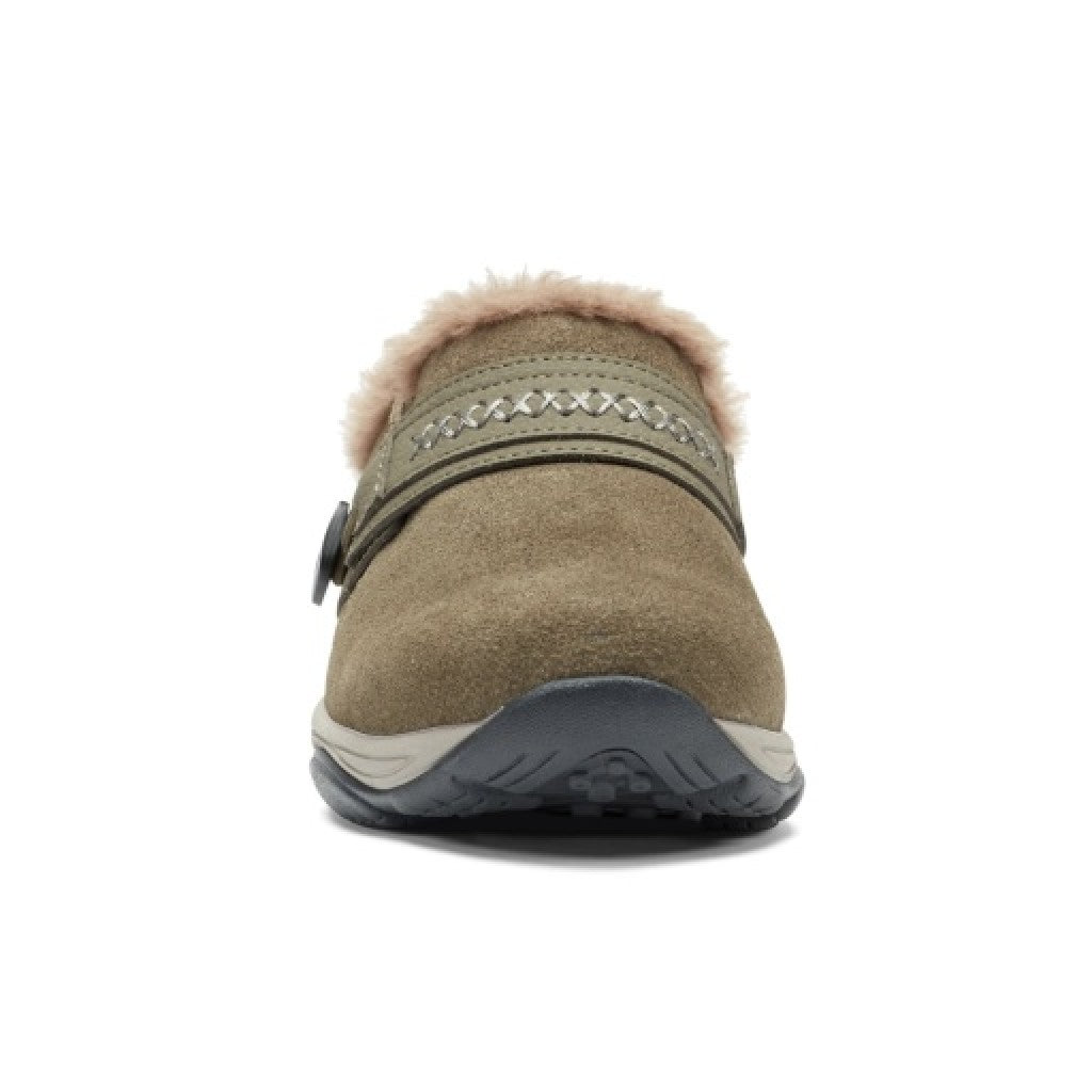 Easy Spirit Elinn Cushioned Arch-Support Slip-On Women's Clog - Dark Green - 3