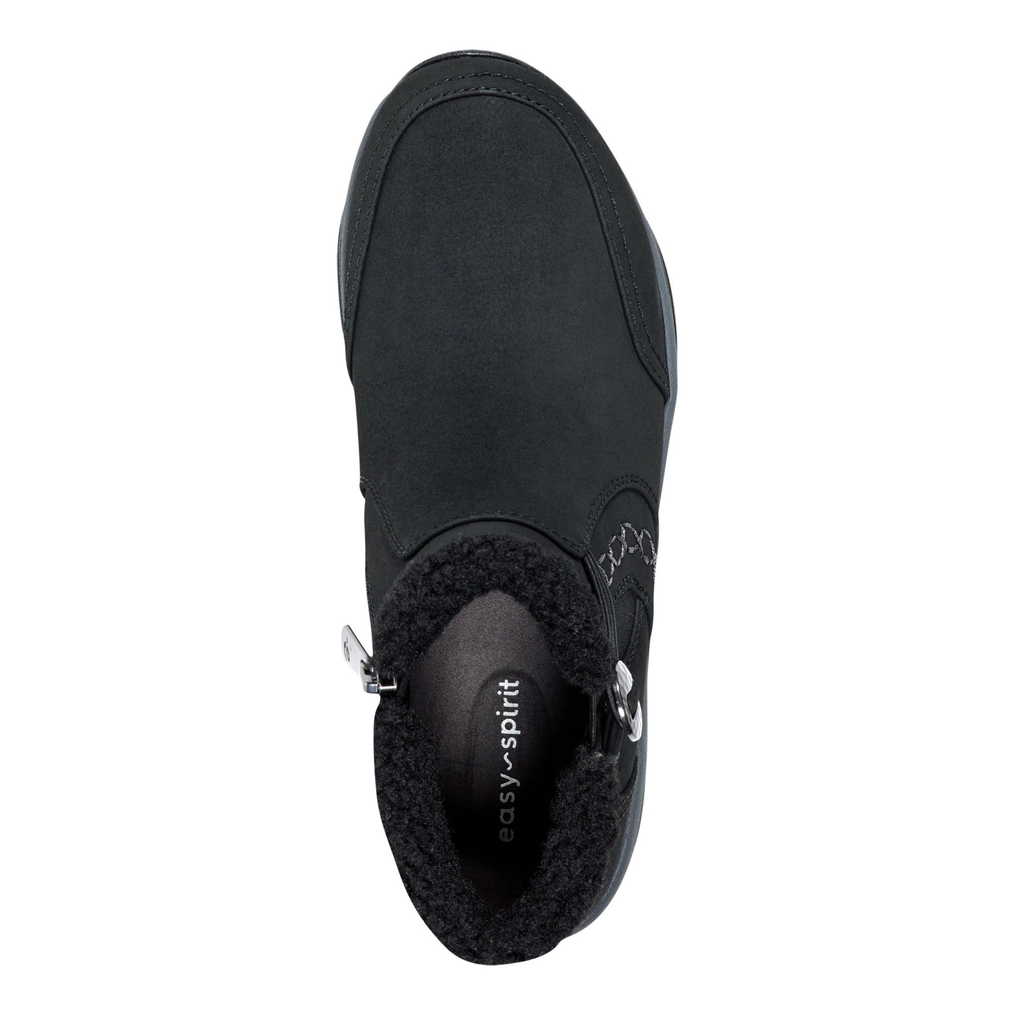 Easy Spirit Erique Cushioned Arch Support Cold Weather Bootie Women's - Black - 5