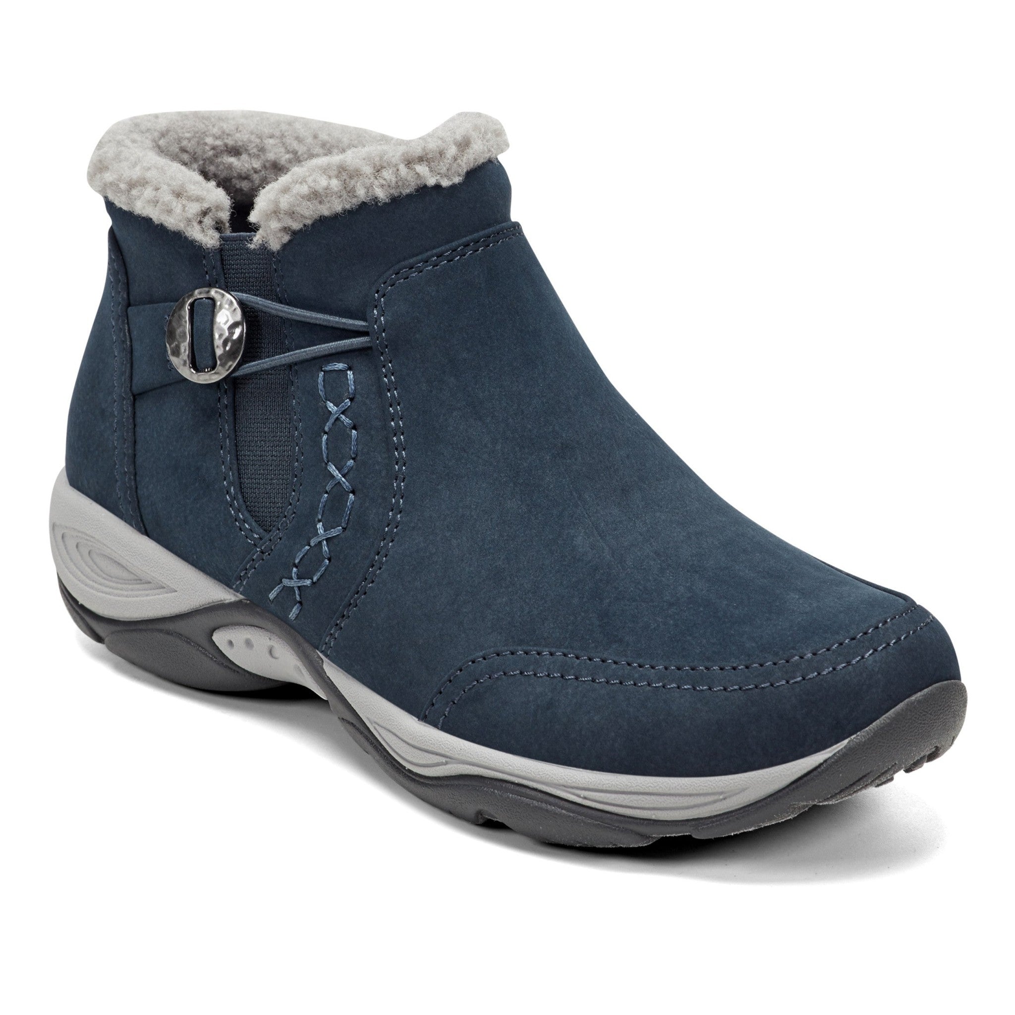 Easy Spirit Erique Cushioned Arch Support Cold Weather Bootie Women's - Navy - 2