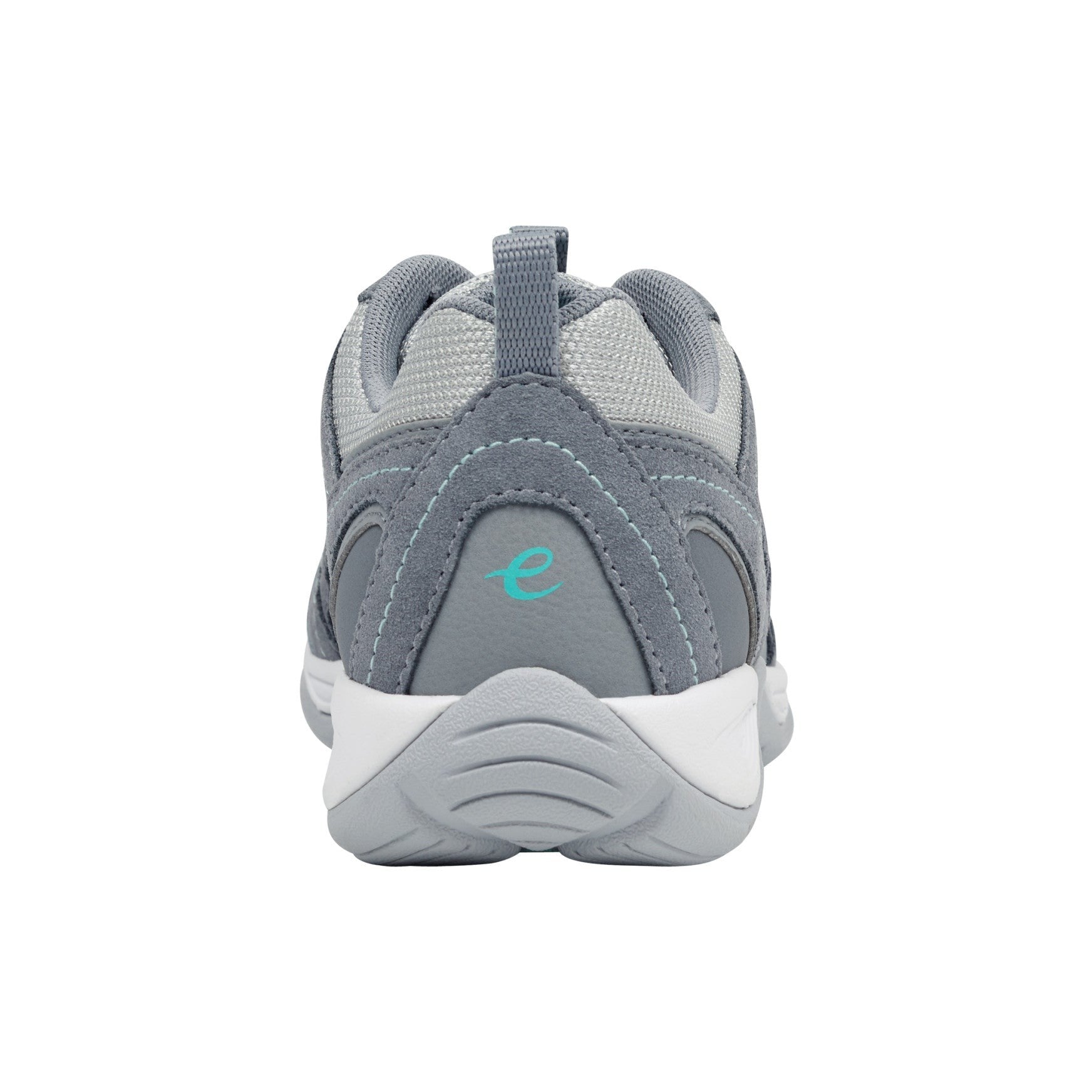 Easy Spirit Exploremap Cushioned Arch Support Lace-Up Women's Walking Shoe - Grey Multi Nubuck - 4