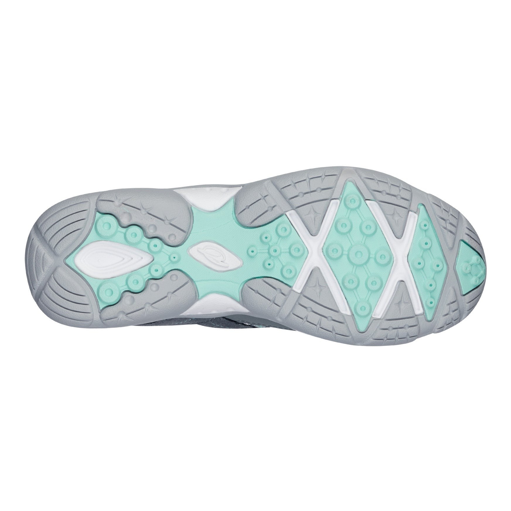 Easy Spirit Exploremap Cushioned Arch Support Lace-Up Women's Walking Shoe - Grey Multi Nubuck - 6
