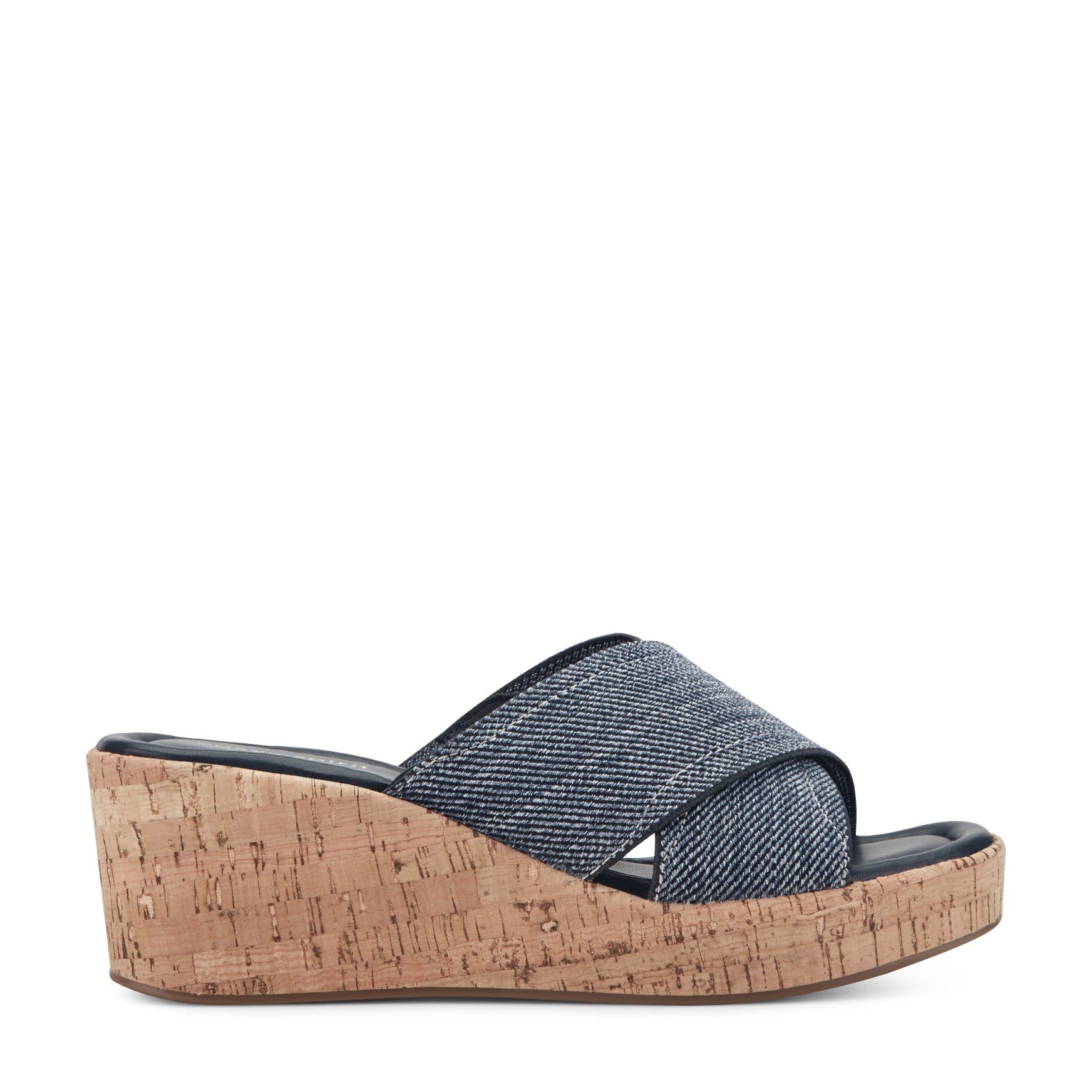 Easy Spirit Fawn Cushioned Slip-On Wedge Women's Wedge Sandal