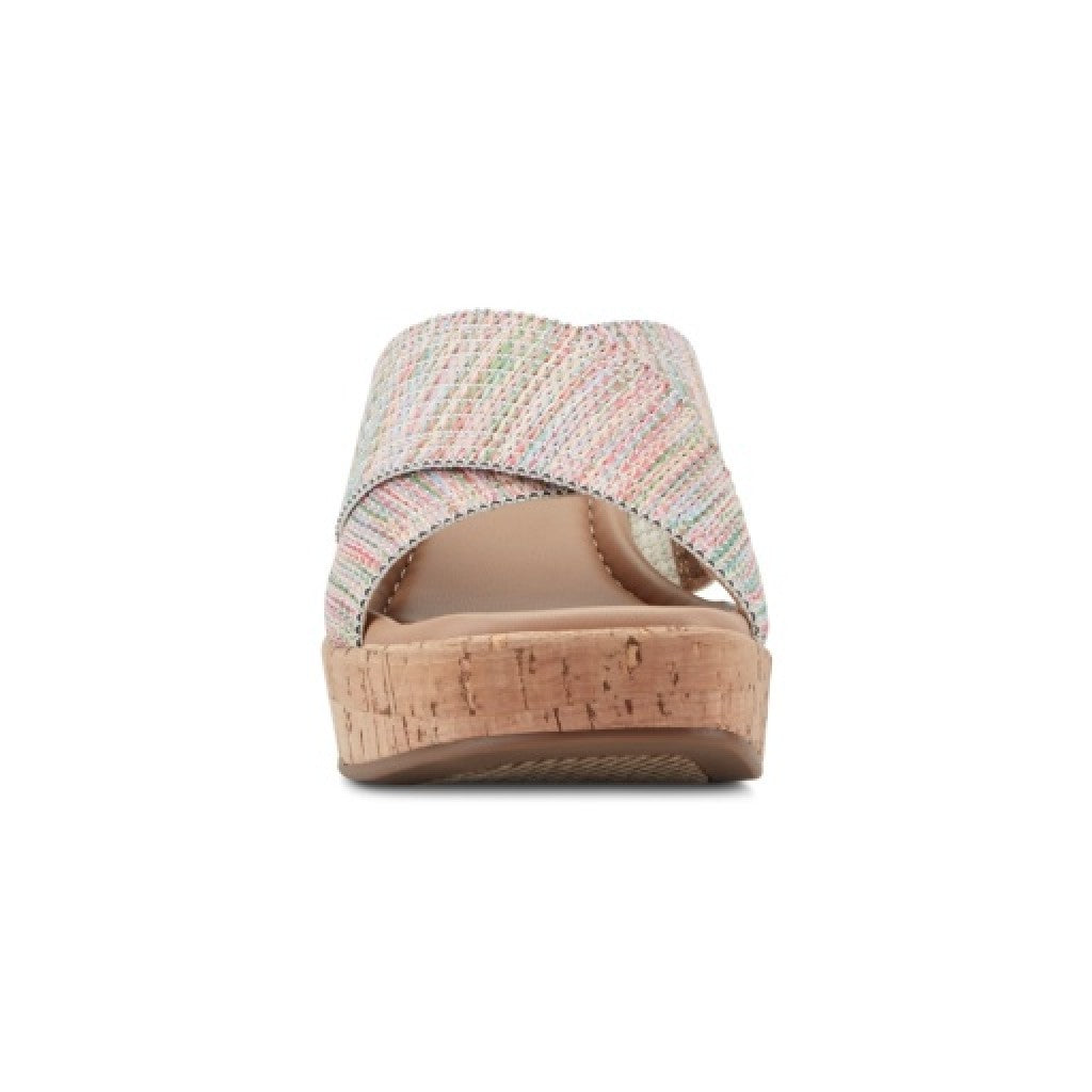 Easy Spirit Fawn Cushioned Slip-On Wedge Women's Wedge Sandal - Light Pink - 3