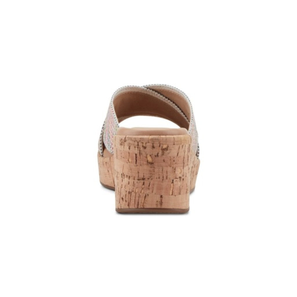 Easy Spirit Fawn Cushioned Slip-On Wedge Women's Wedge Sandal - Light Pink - 4