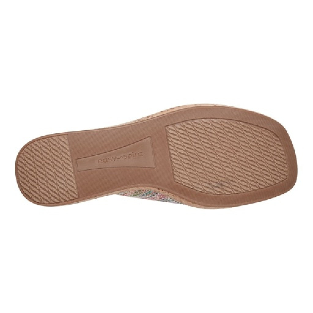 Easy Spirit Fawn Cushioned Slip-On Wedge Women's Wedge Sandal - Light Pink - 5