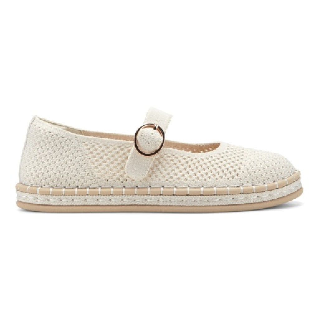 Easy Spirit Francene Cushioned Arch-Support Women's Mary Jane - Ivory - 2