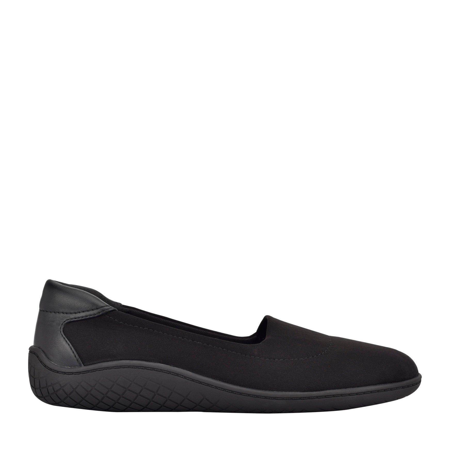 Easy Spirit Gift Women's Black Arch Support Slip-On Flats - Black - View 1