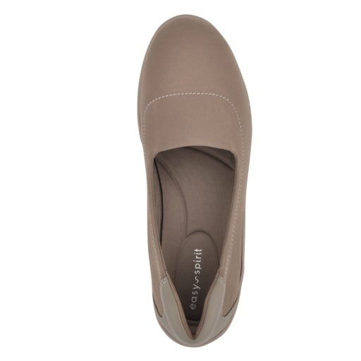 Easy Spirit Gift Women's Arch Support Slip-On Flats - Taupe - View 5
