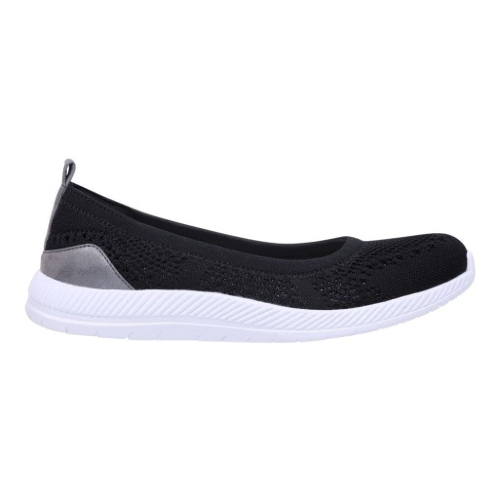 Easy Spirit Glitz Walking Athletic Cushioned Arch-Support Women's Walking Shoe - Black - 2